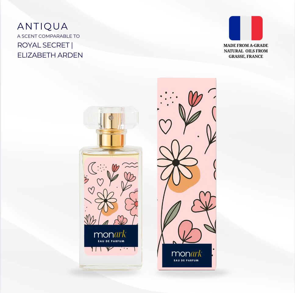Antigua - a fragrance comparable to Royal Secret by Elizabeth Arden